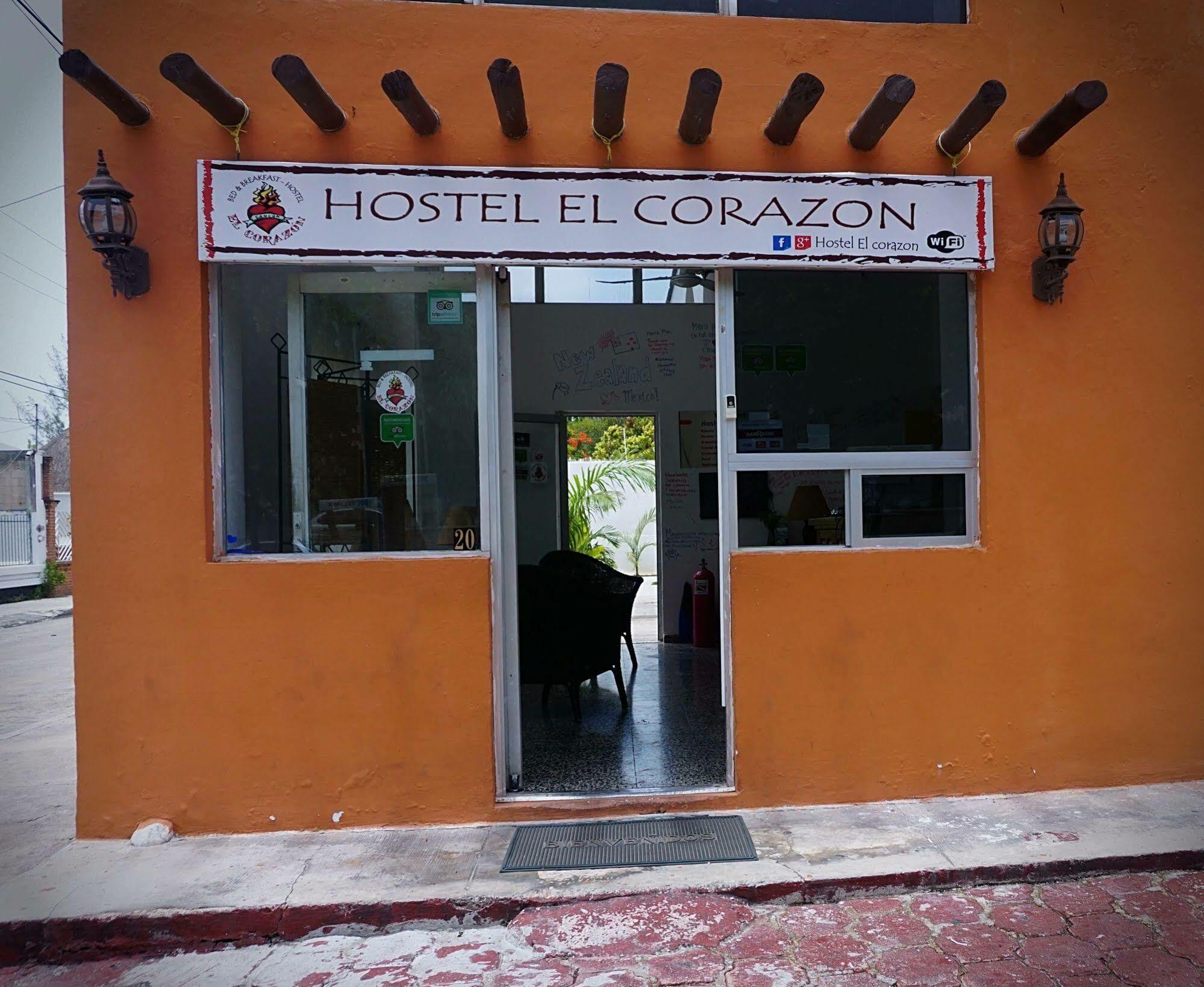 Hostel El Corazon Cancún Buitenkant foto