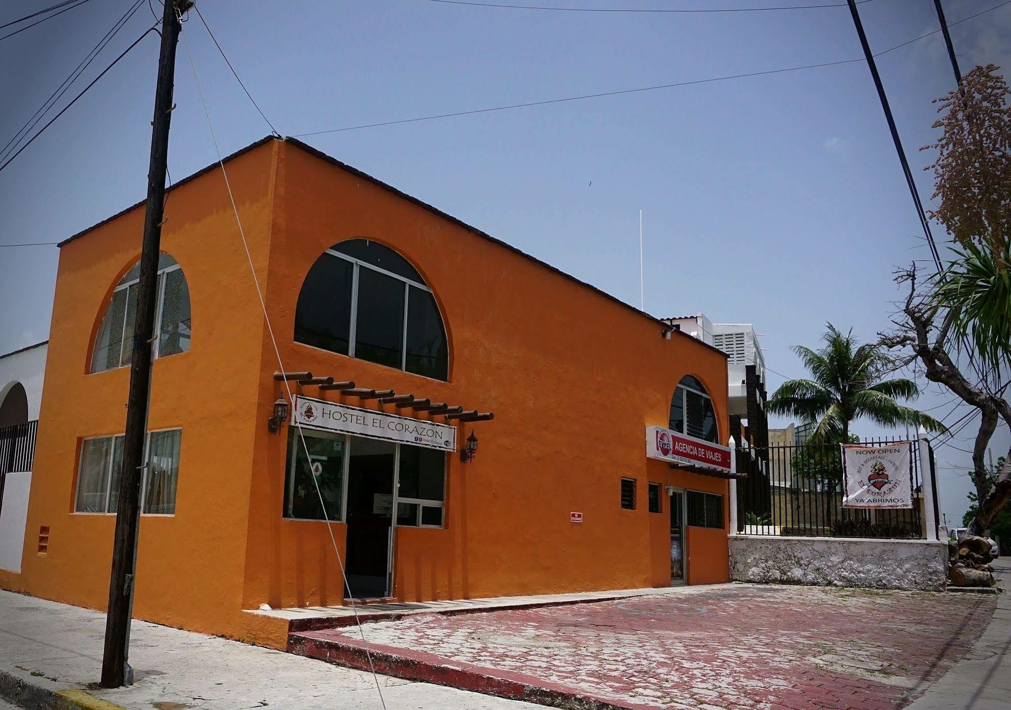 Hostel El Corazon Cancún Buitenkant foto